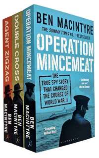 Ben Macintyre Collection 3 Books Set (Operation Mincemeat, Double Cross, Agent Zigzag)