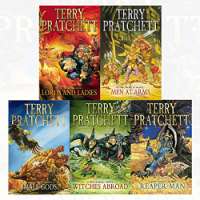 Terry pratchett Discworld novels Series 3 :5 books collection set